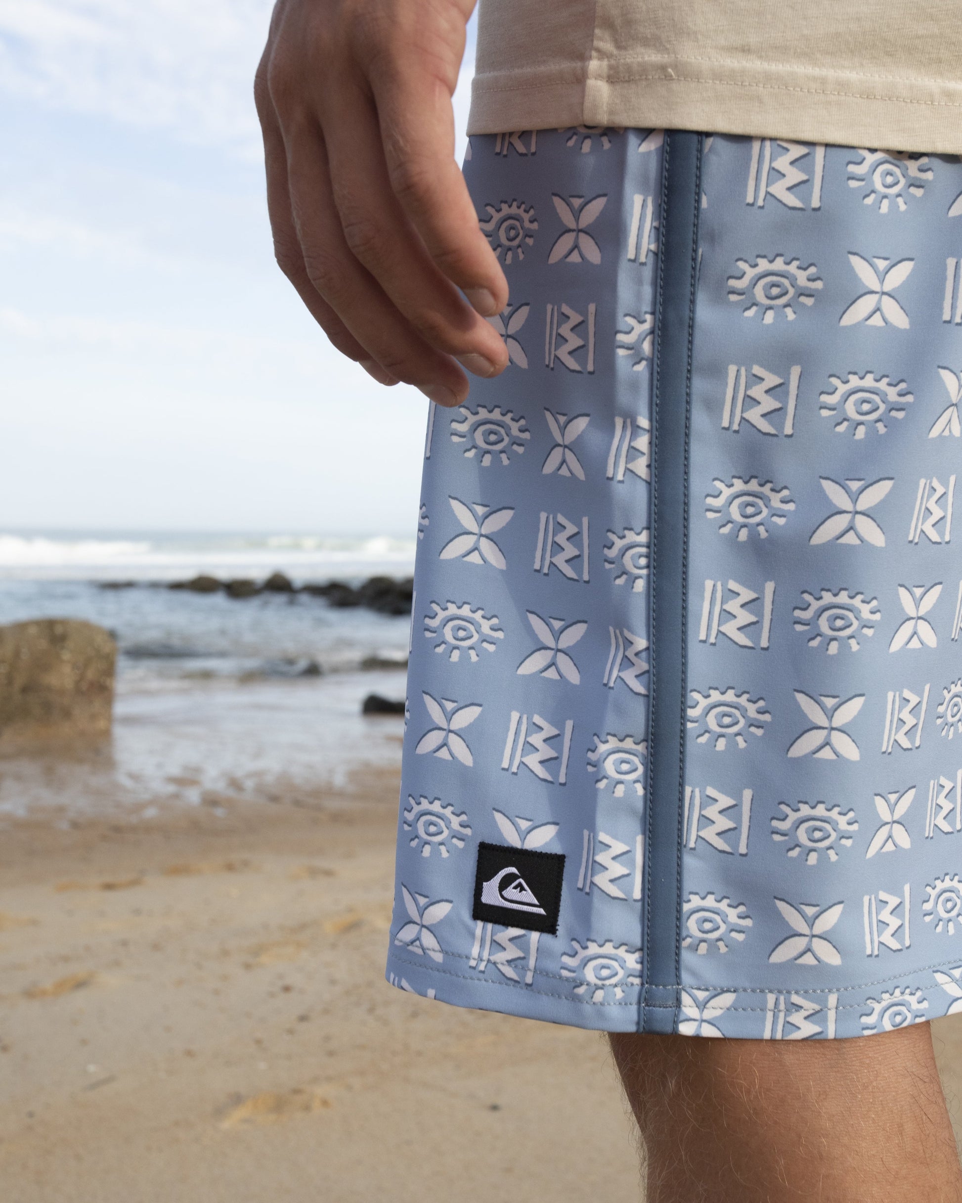 Surfsilk Etched 19" Boardshorts - Ashley Blue - Quick Silver