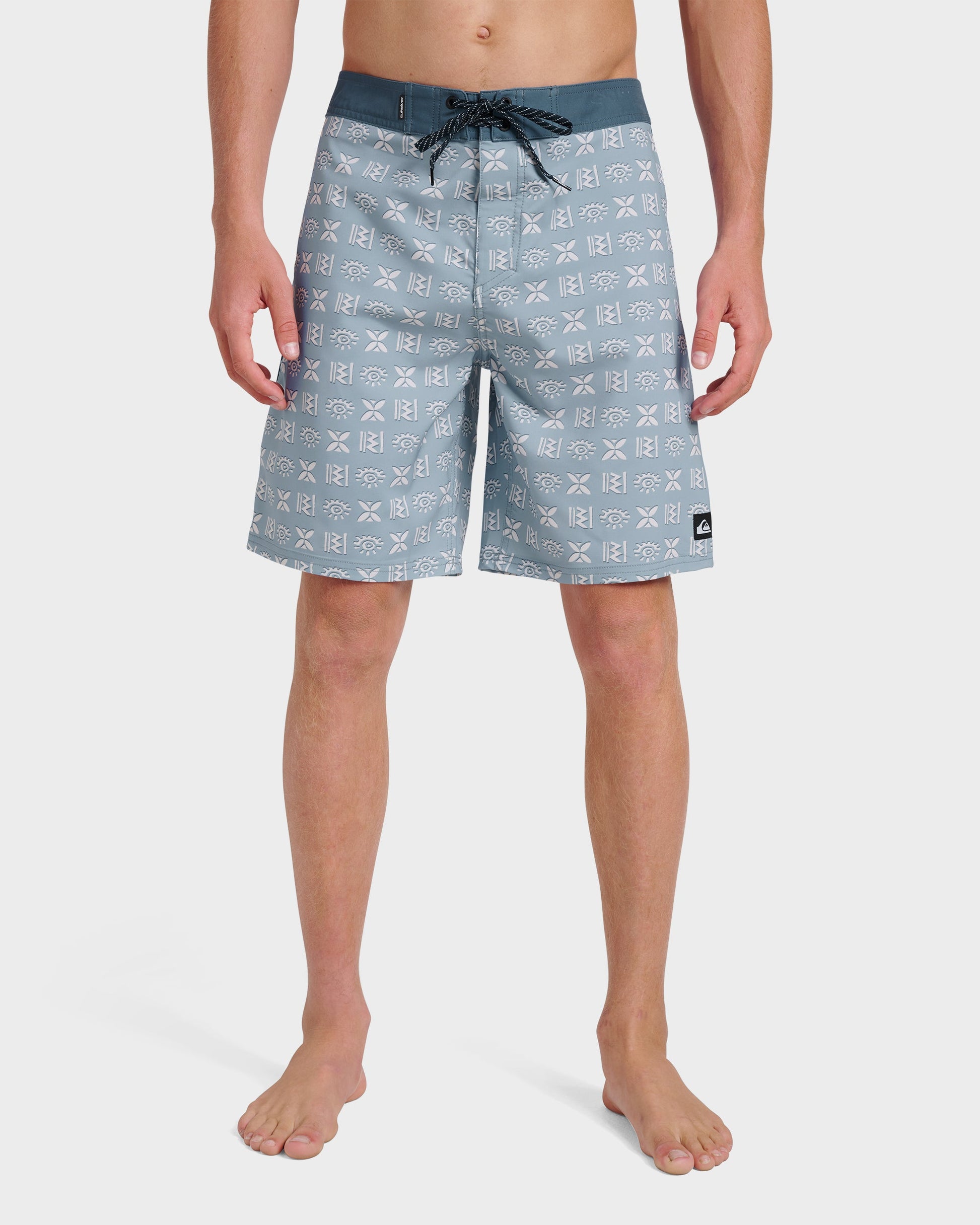 Surfsilk Etched 19" Boardshorts - Ashley Blue - Quick Silver