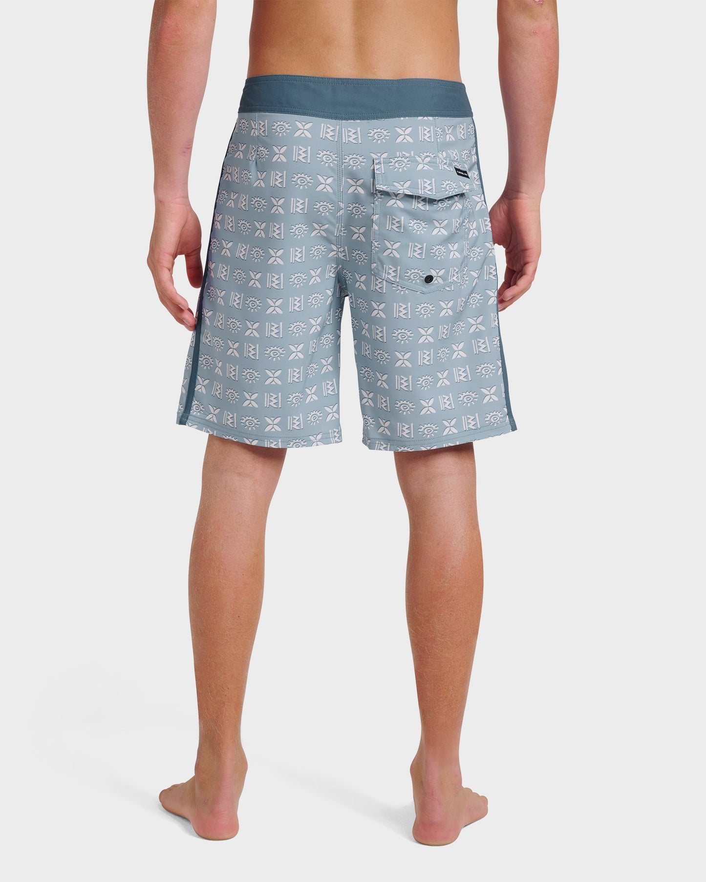 Surfsilk Etched 19" Boardshorts - Ashley Blue - Quick Silver