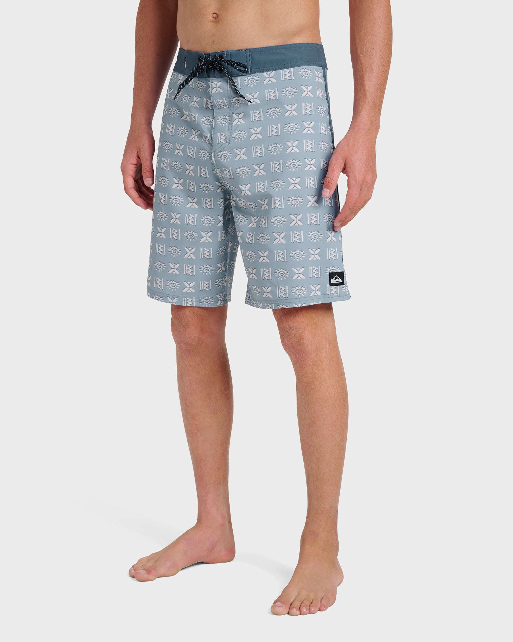 Surfsilk Etched 19" Boardshorts - Ashley Blue - Quick Silver