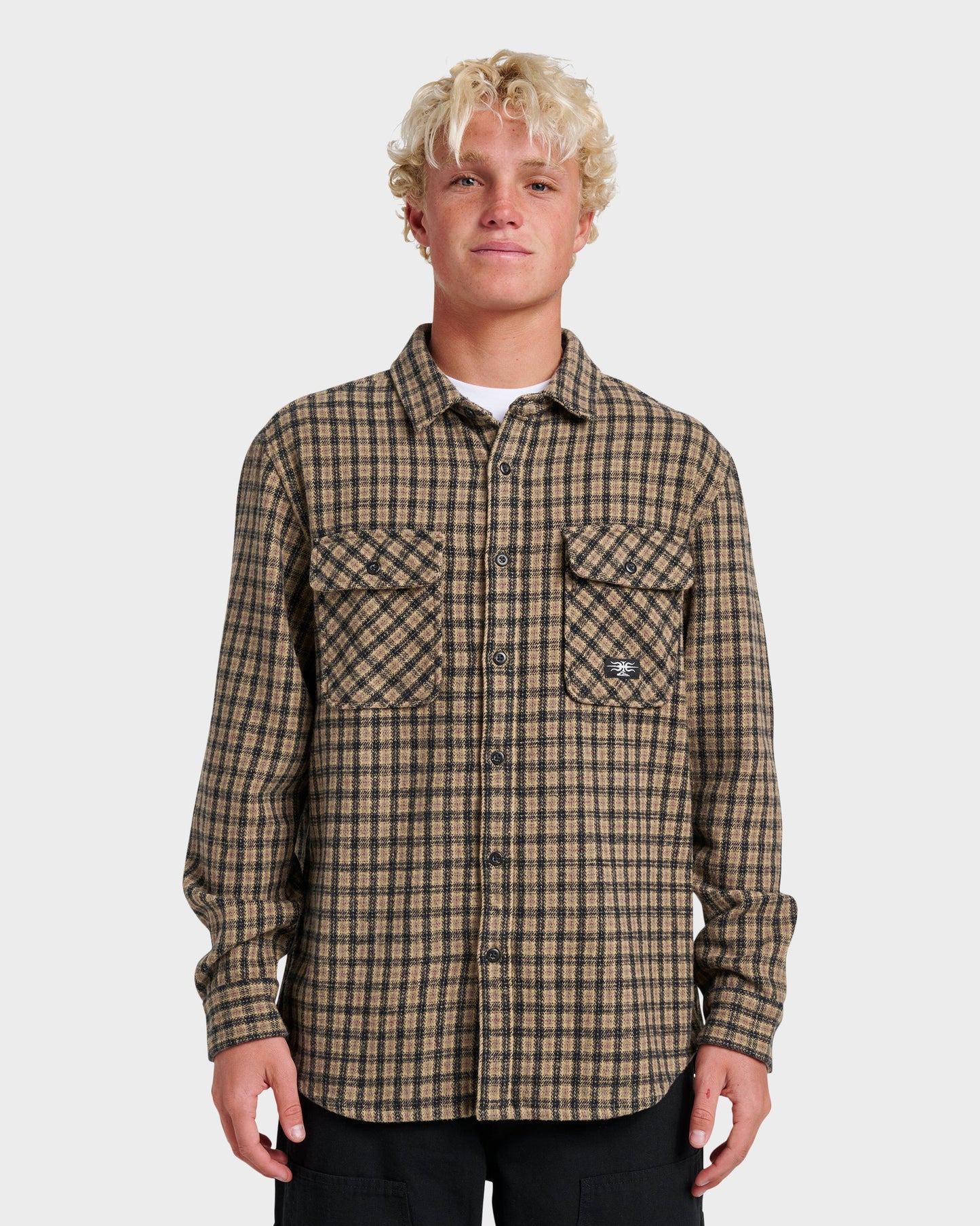 Mercury Sandstrokes Shirt - Elmwood - Quick Silver