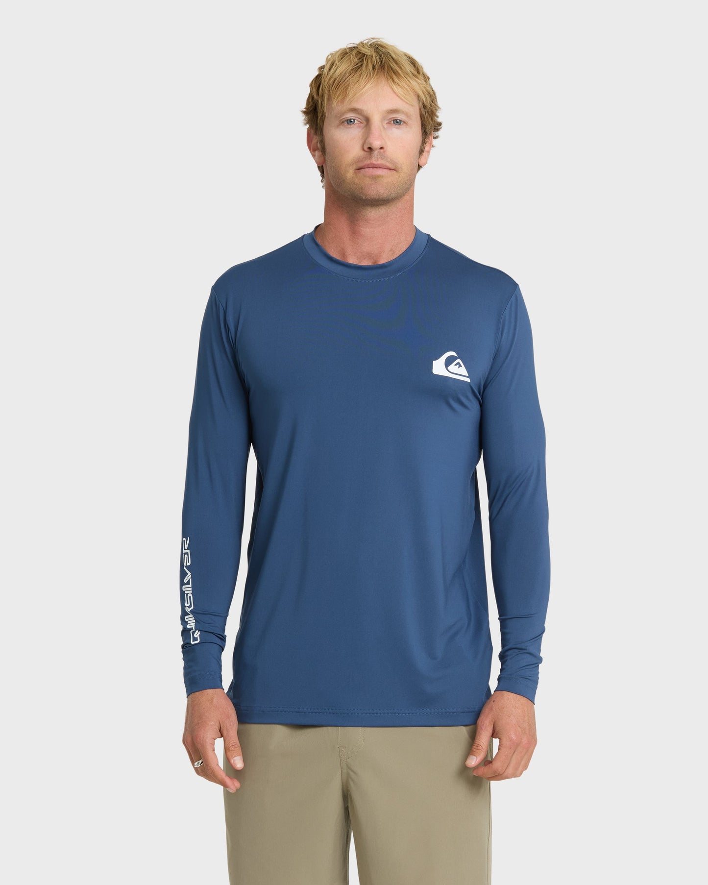 Everyday Long Sleeve Surf Tee - Navy - Quick Silver
