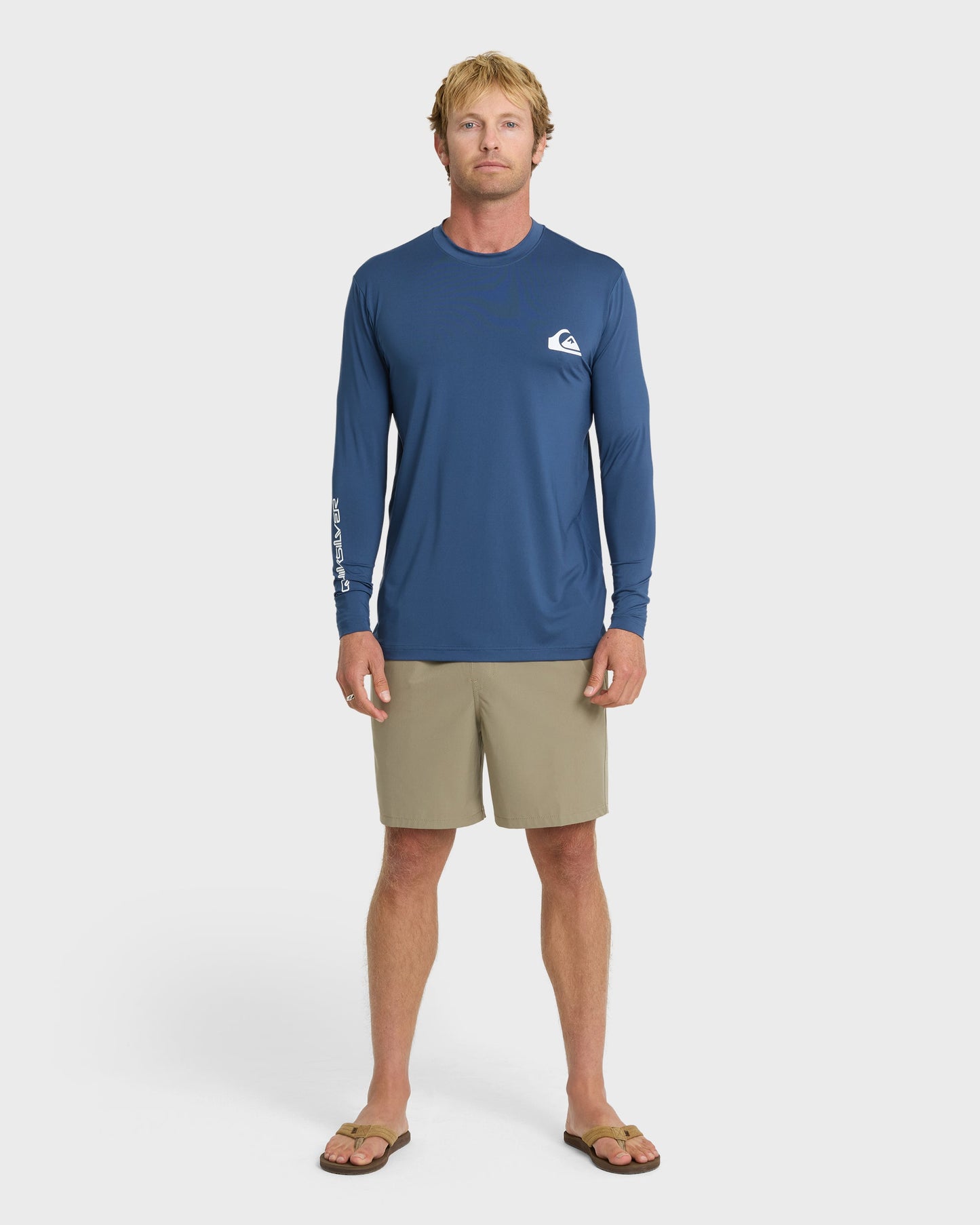 Everyday Long Sleeve Surf Tee - Navy - Quick Silver