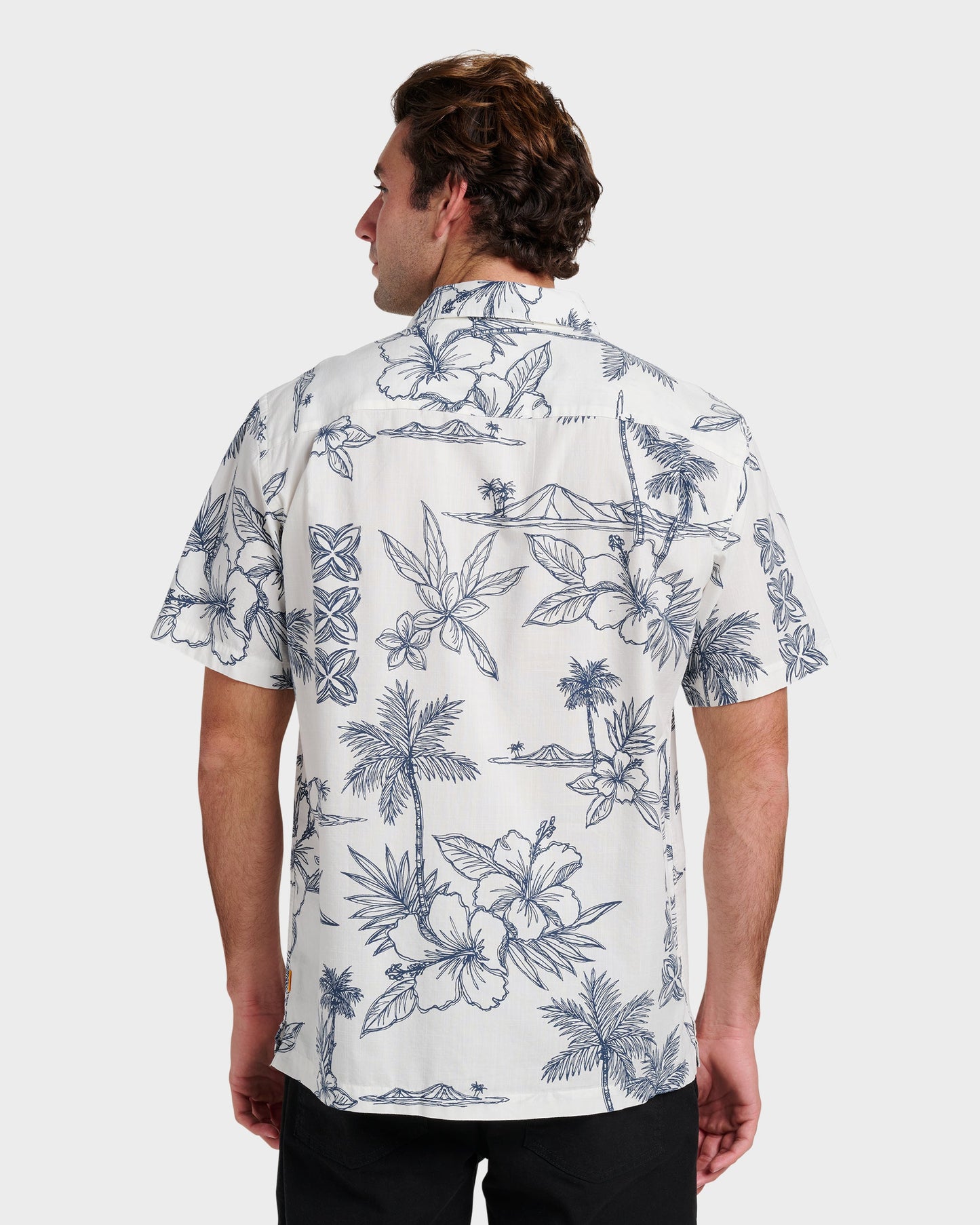 Waterman Scenic Drive Shirt - White - Quick Silver