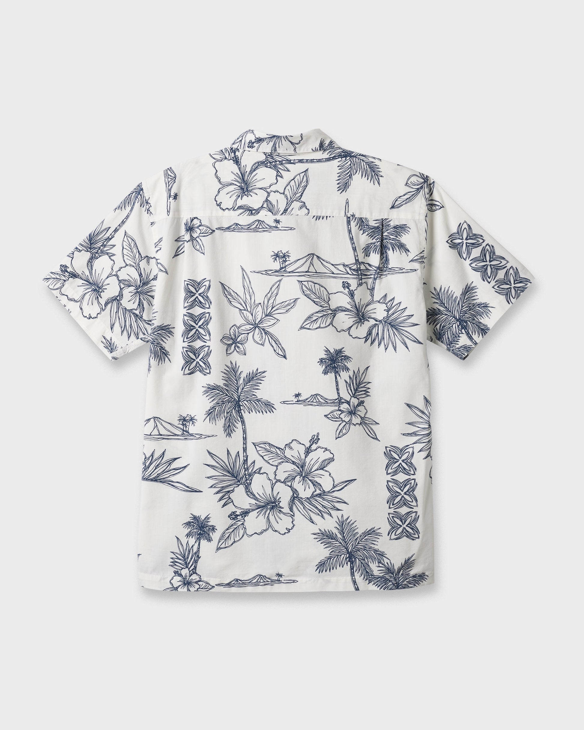 Waterman Scenic Drive Shirt - White - Quick Silver