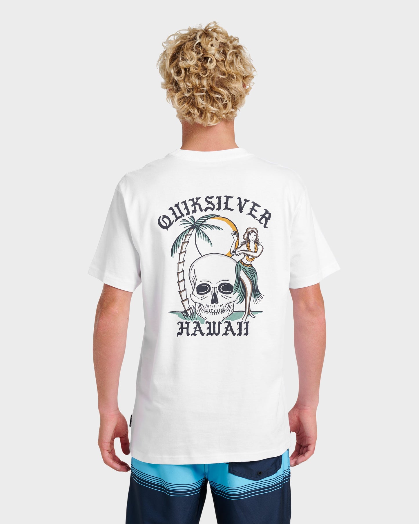 Hi Hula Dance Classic T-shirt - White - Quick Silver