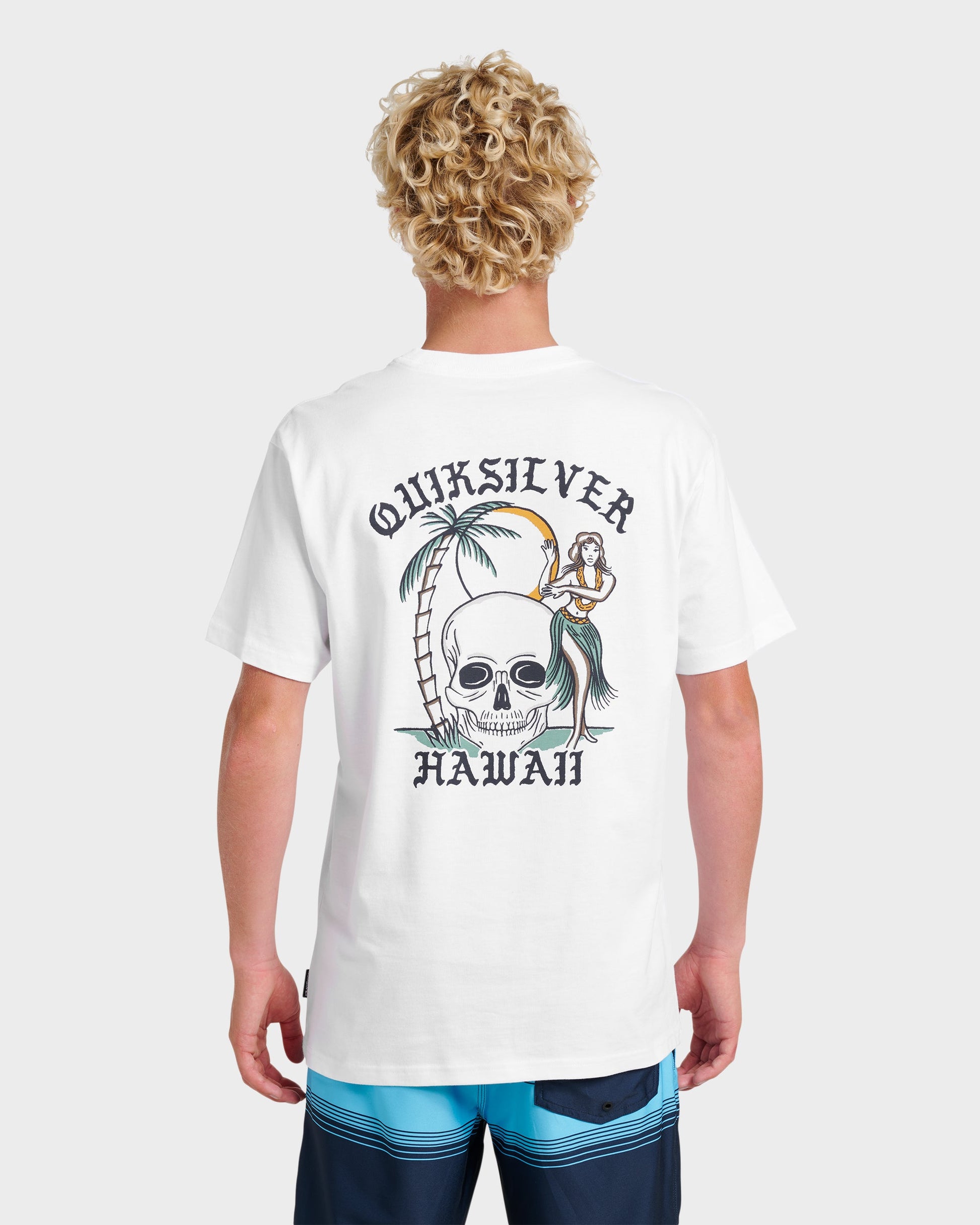 Hi Hula Dance Classic T-shirt - White - Quick Silver