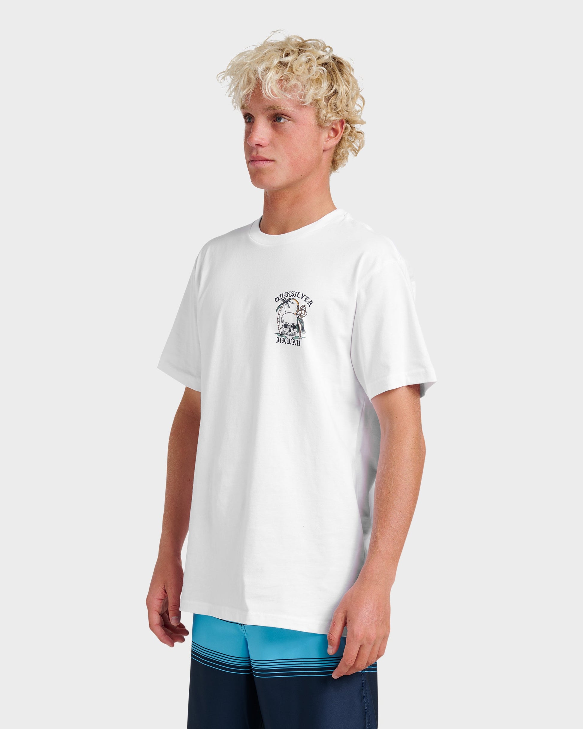 Hi Hula Dance Classic T-shirt - White - Quick Silver