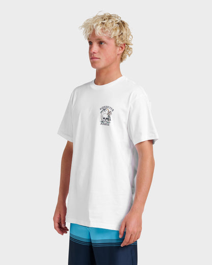 Hi Hula Dance Classic T-shirt - White - Quick Silver
