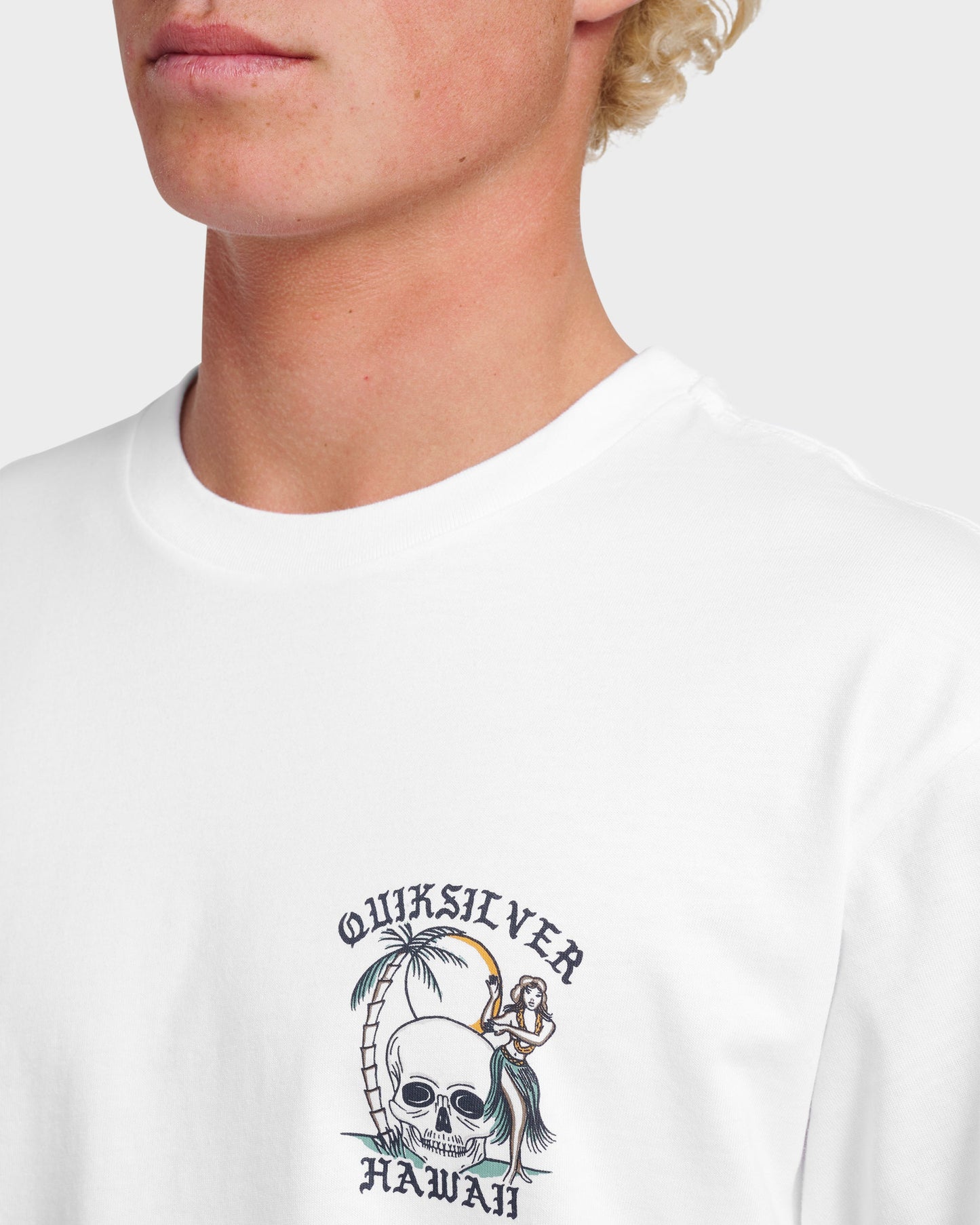 Hi Hula Dance Classic T-shirt - White - Quick Silver