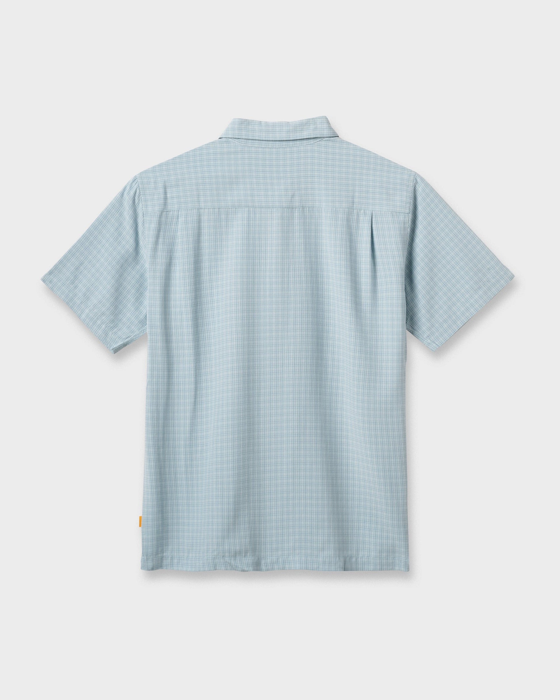 Quick Silver Waterman Checkmate Shirt - Sterling Blue
