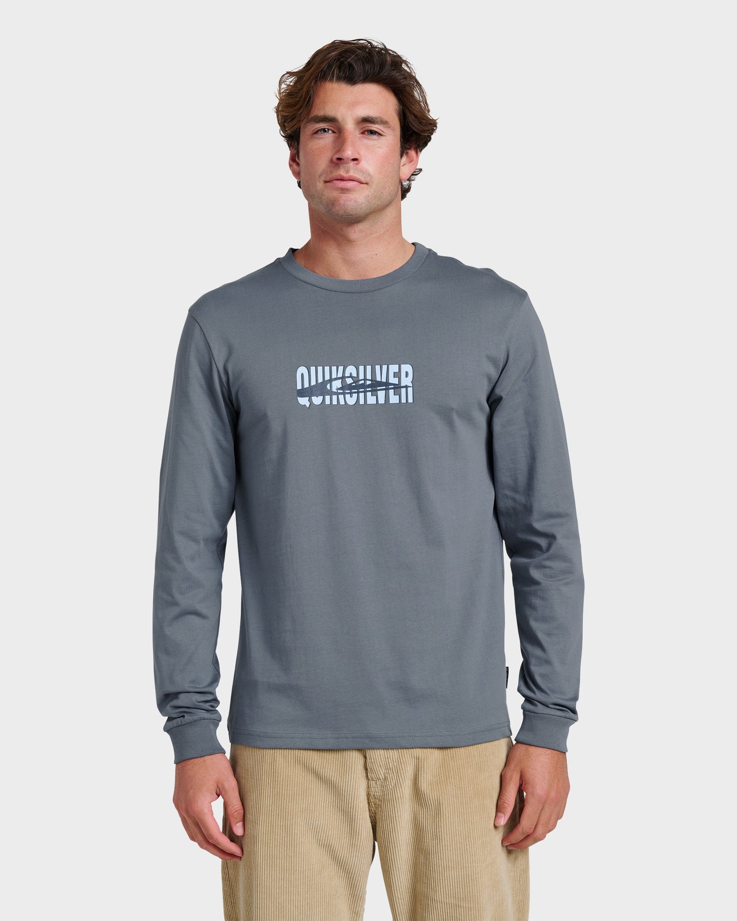 Quik Stack Long Sleeve T-shirt - China Blue - Quick Silver