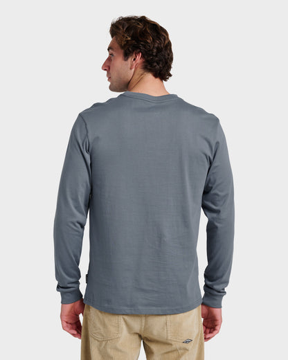 Quik Stack Long Sleeve T-shirt - China Blue - Quick Silver