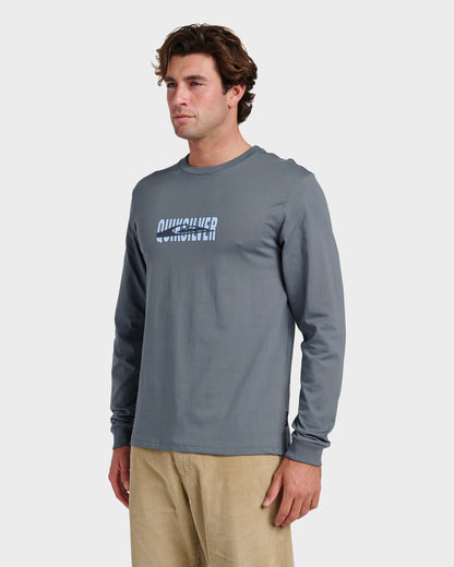Quik Stack Long Sleeve T-shirt - China Blue - Quick Silver
