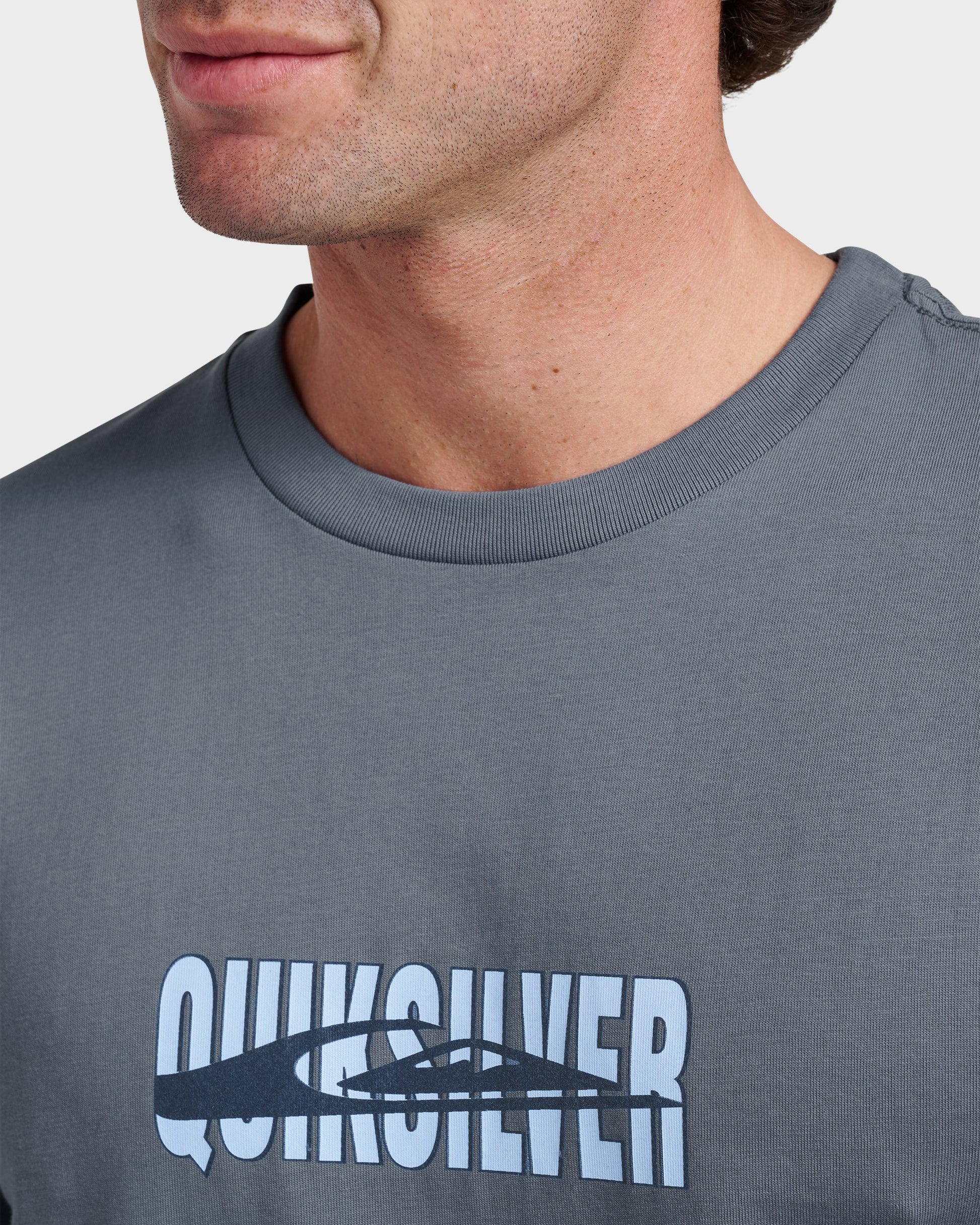 Quik Stack Long Sleeve T-shirt - China Blue - Quick Silver