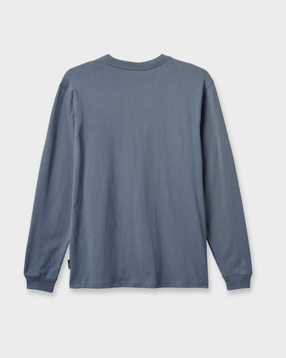 Quik Stack Long Sleeve T-shirt - China Blue - Quick Silver