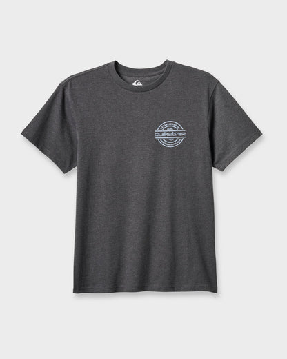 Mirrored Classic T-shirt - Charcoal Heather - Quick Silver