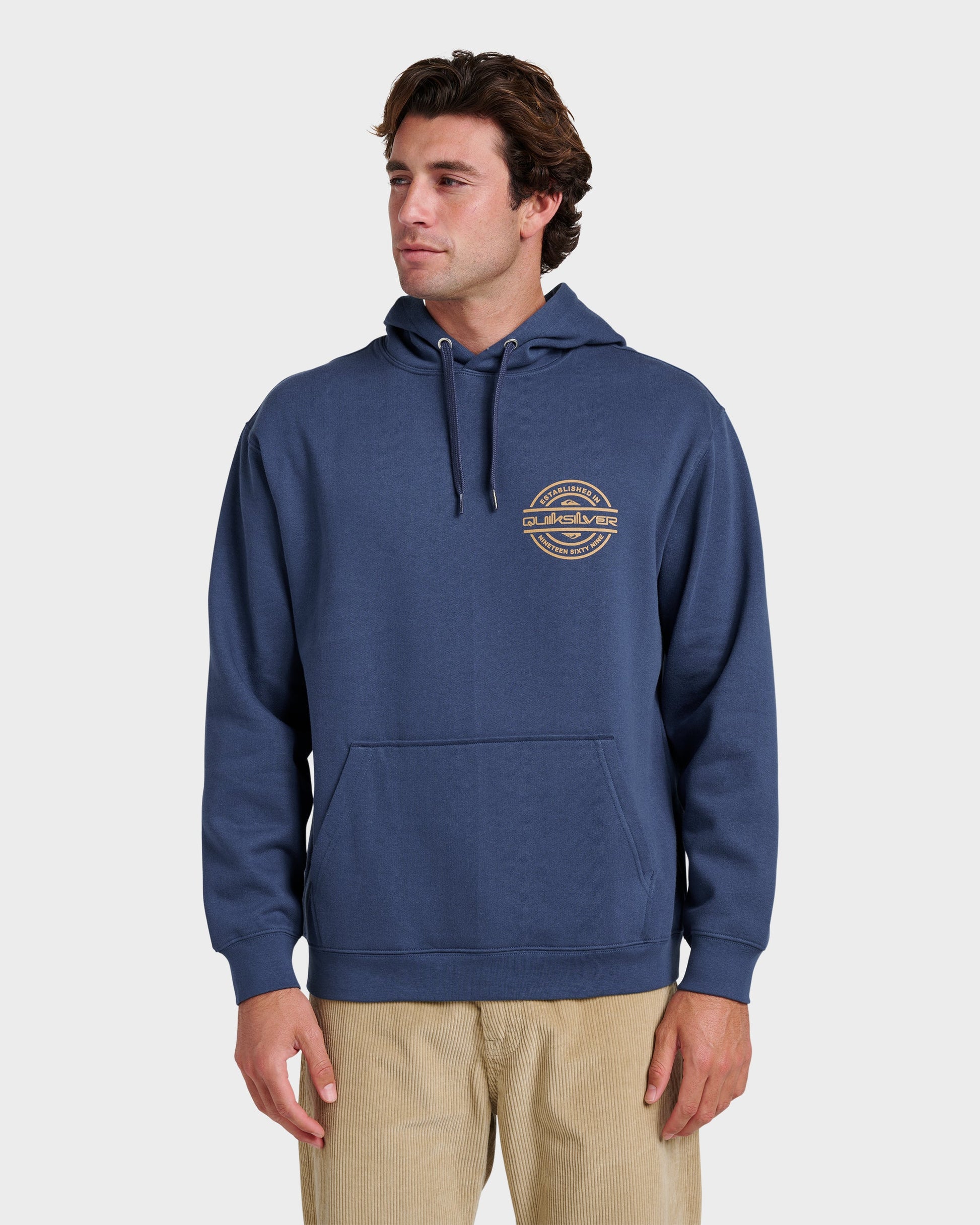 Graphic Hoodie - Sargasso Sea - Quick Silver