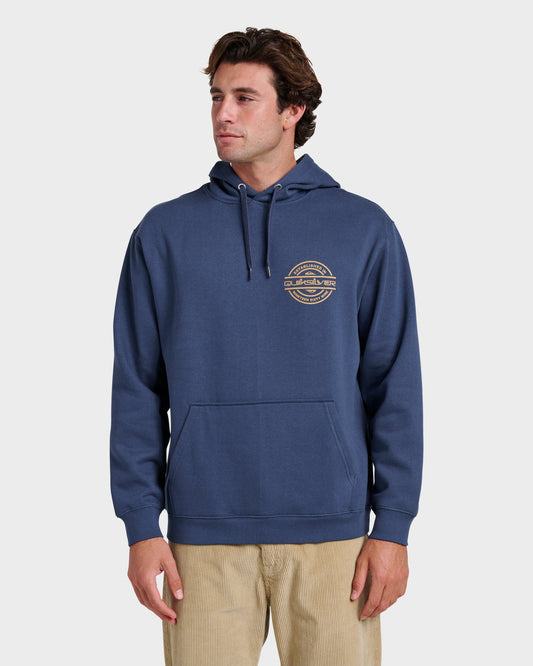 Graphic Hoodie - Sargasso Sea - Quick Silver