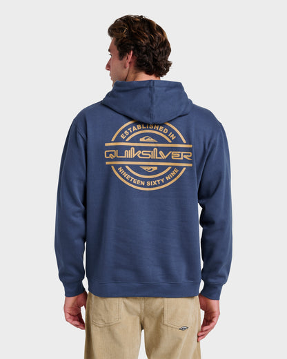 Graphic Hoodie - Sargasso Sea - Quick Silver