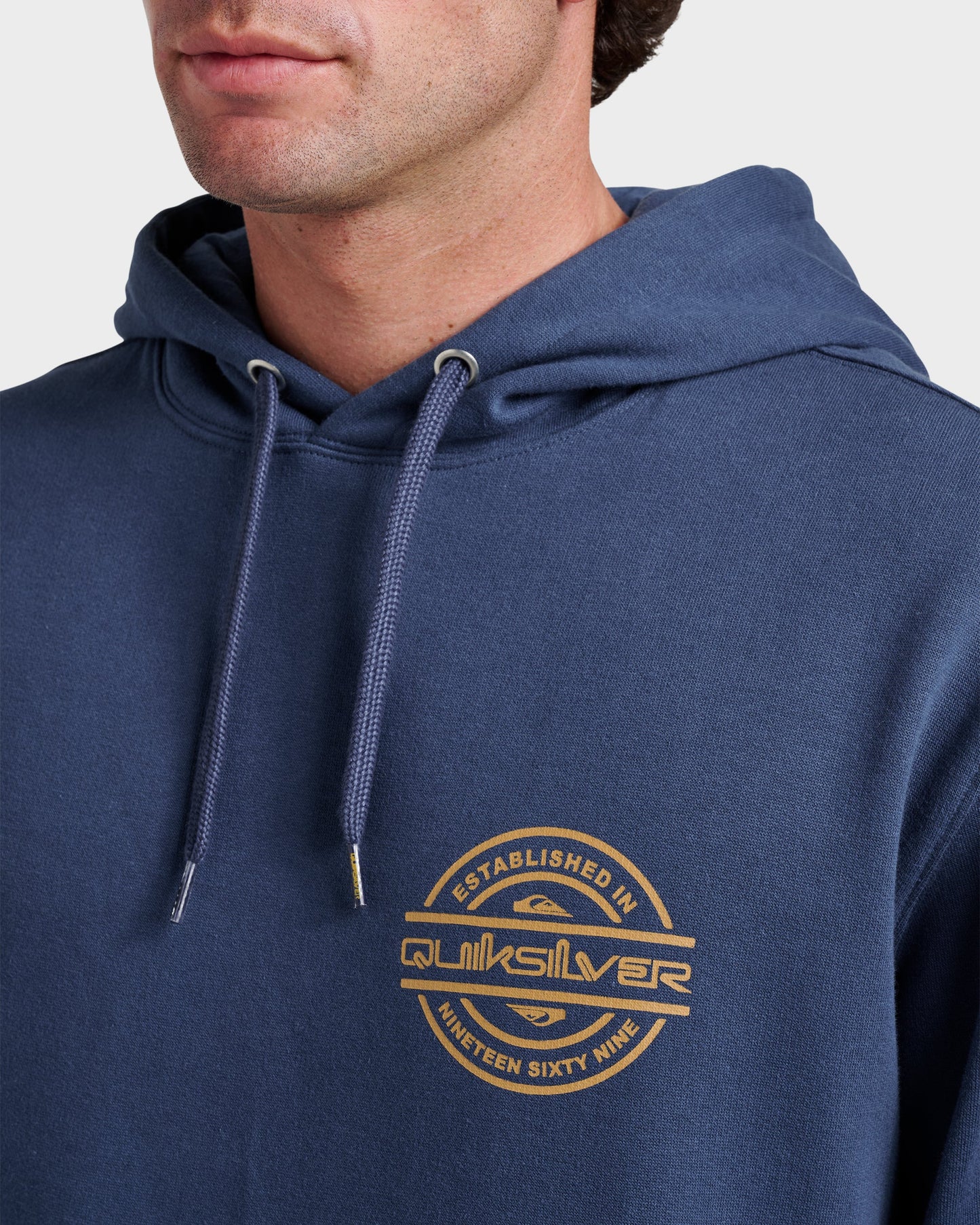 Graphic Hoodie - Sargasso Sea - Quick Silver