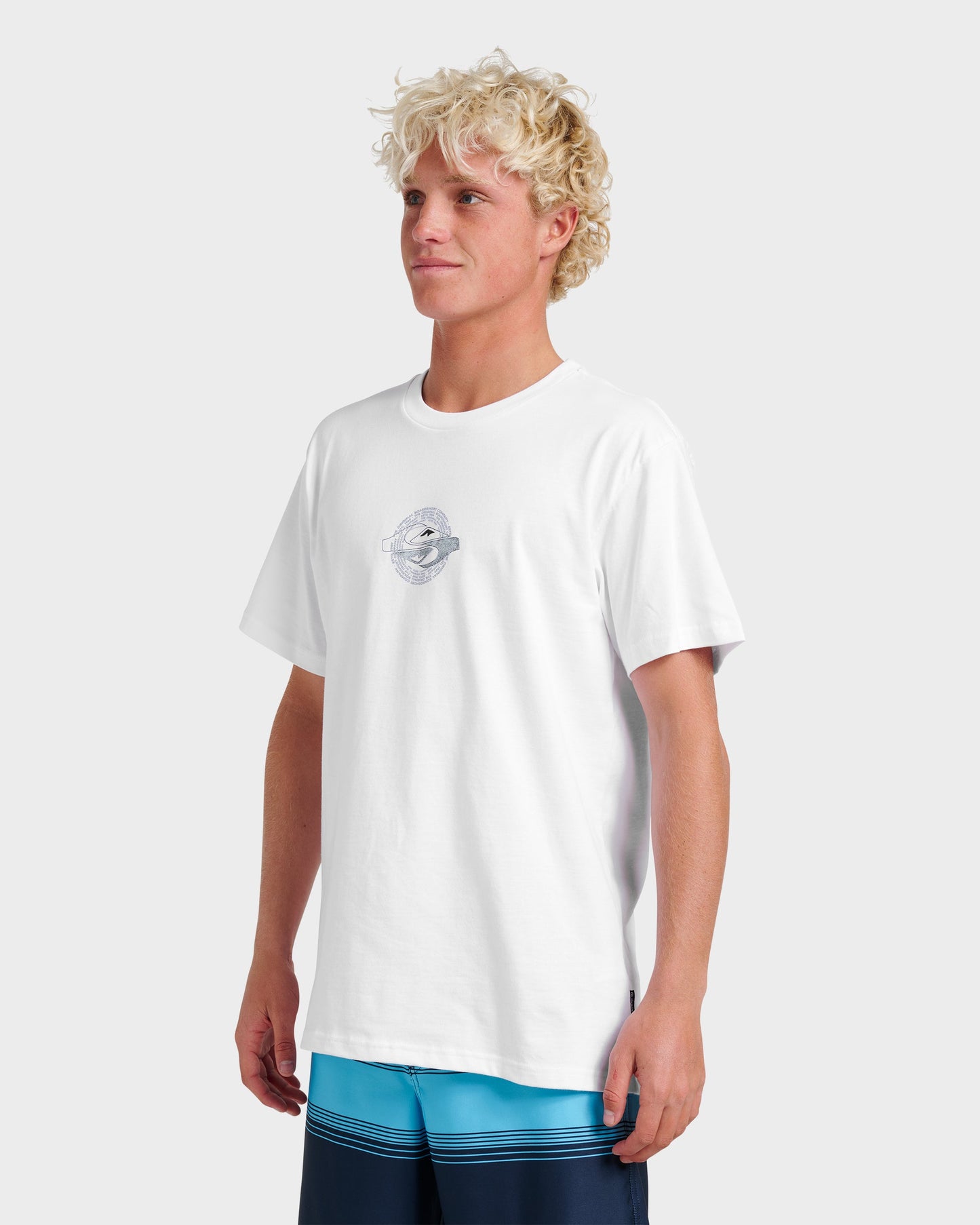 Yin Vortex Classic T-shirt - White - Quick Silver