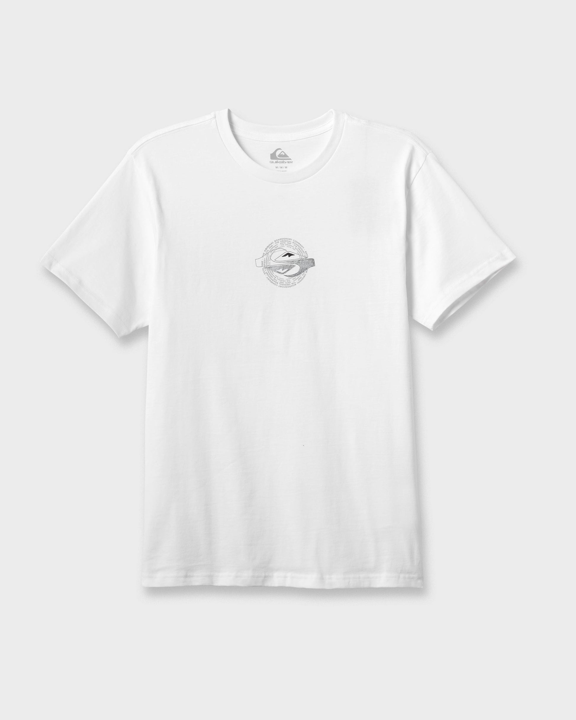 Yin Vortex Classic T-shirt - White - Quick Silver