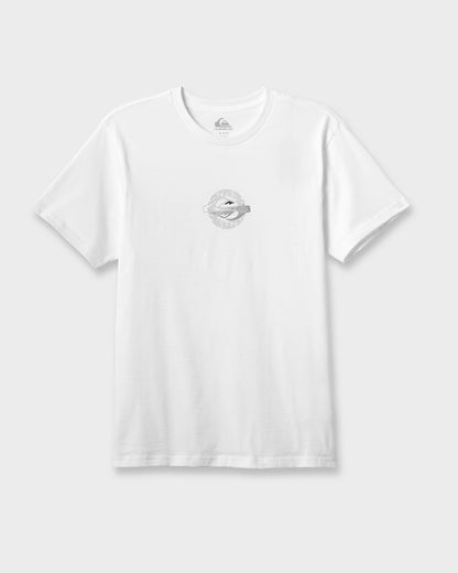 Yin Vortex Classic T-shirt - White - Quick Silver