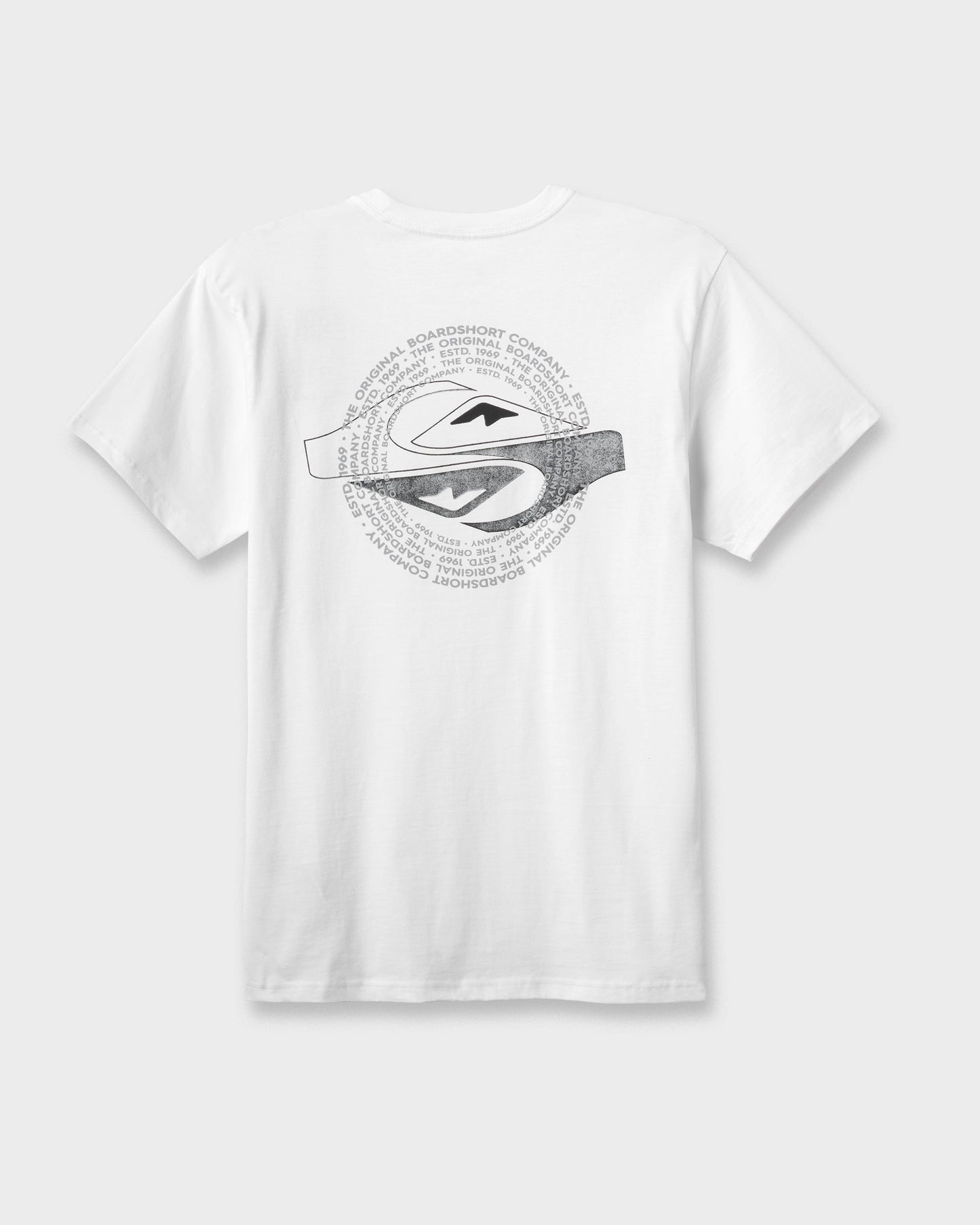 Yin Vortex Classic T-shirt - White - Quick Silver