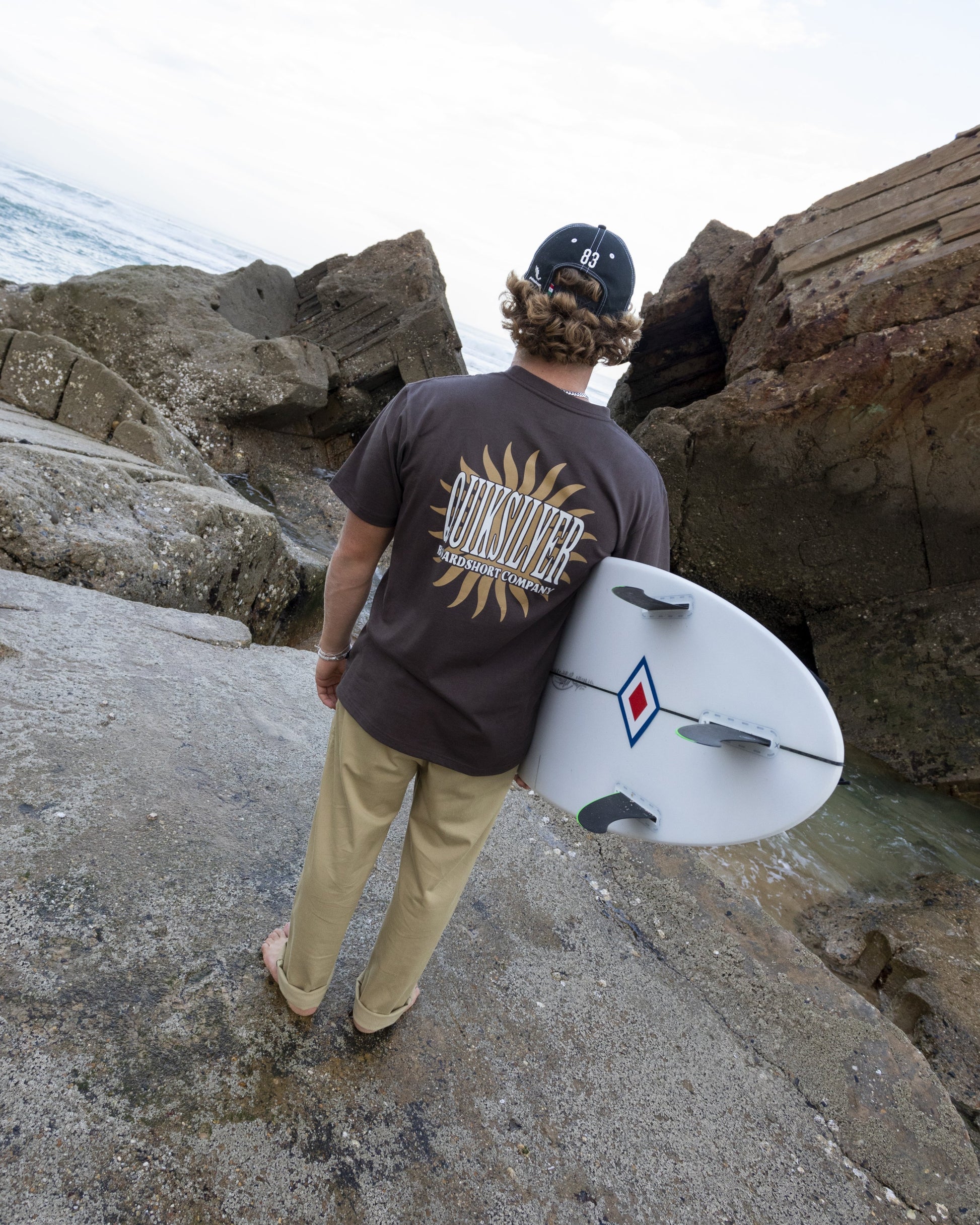 Sunny Side Up Classic T-shirt - Chocolate Brown - Quick Silver