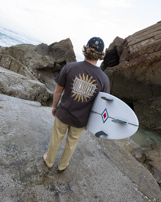 Sunny Side Up Classic T-shirt - Chocolate Brown - Quick Silver