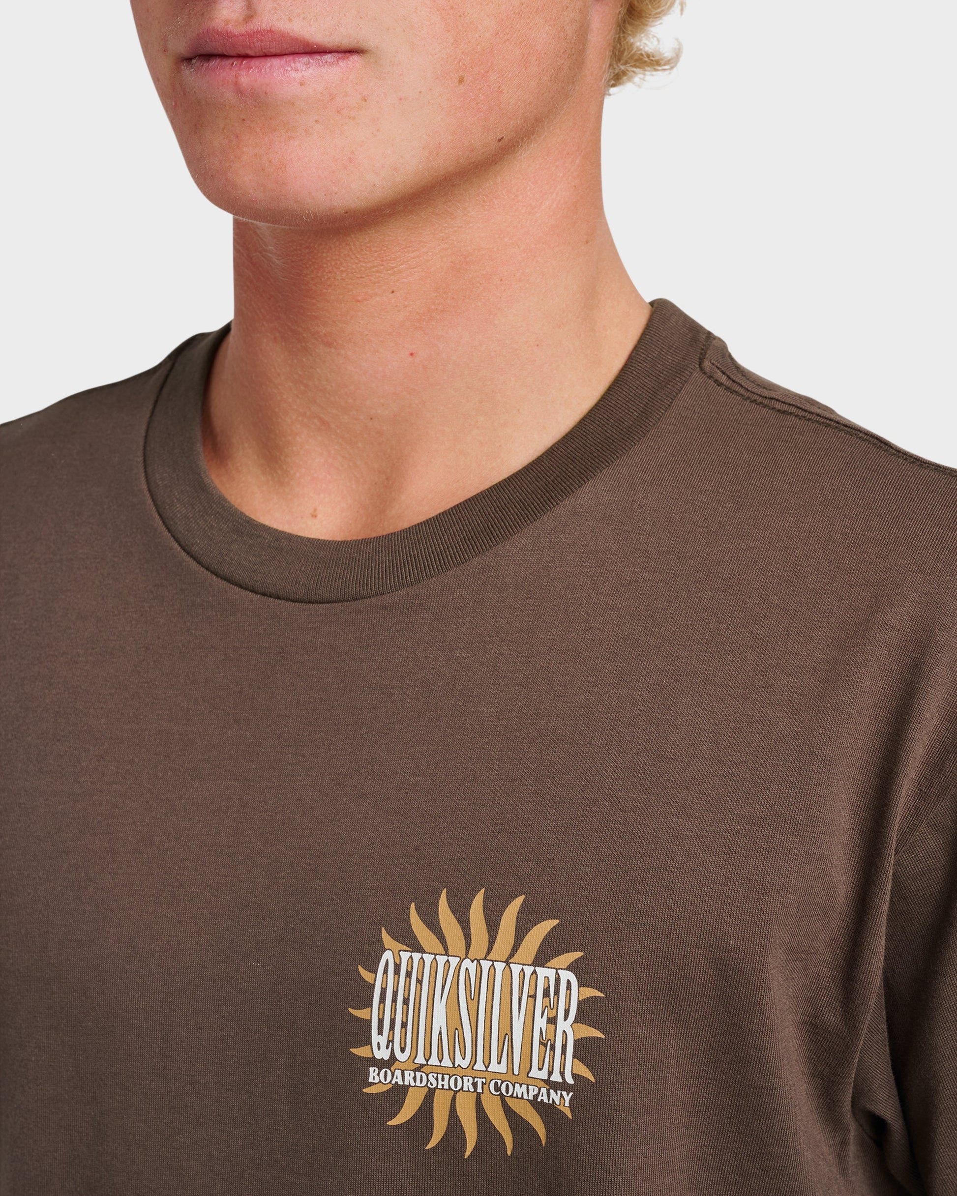 Sunny Side Up Classic T-shirt - Chocolate Brown - Quick Silver