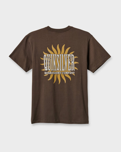 Sunny Side Up Classic T-shirt - Chocolate Brown - Quick Silver