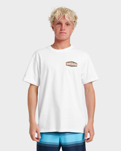 Six Points Classic T-shirt - White - Quick Silver