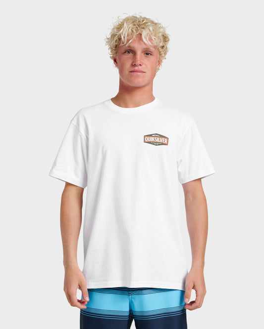 Six Points Classic T-shirt - White - Quick Silver