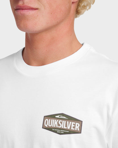 Six Points Classic T-shirt - White - Quick Silver