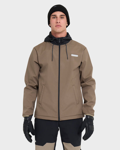 High Altitude Soft Shell Snow Jacket - Fallen Rock - Quick Silver