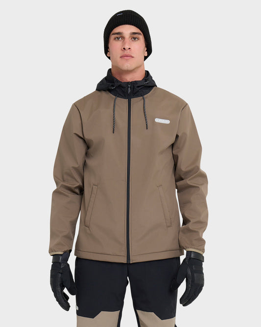 High Altitude Soft Shell Snow Jacket - Fallen Rock - Quick Silver
