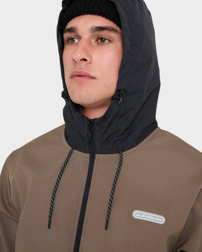 High Altitude Soft Shell Snow Jacket - Fallen Rock - Quick Silver