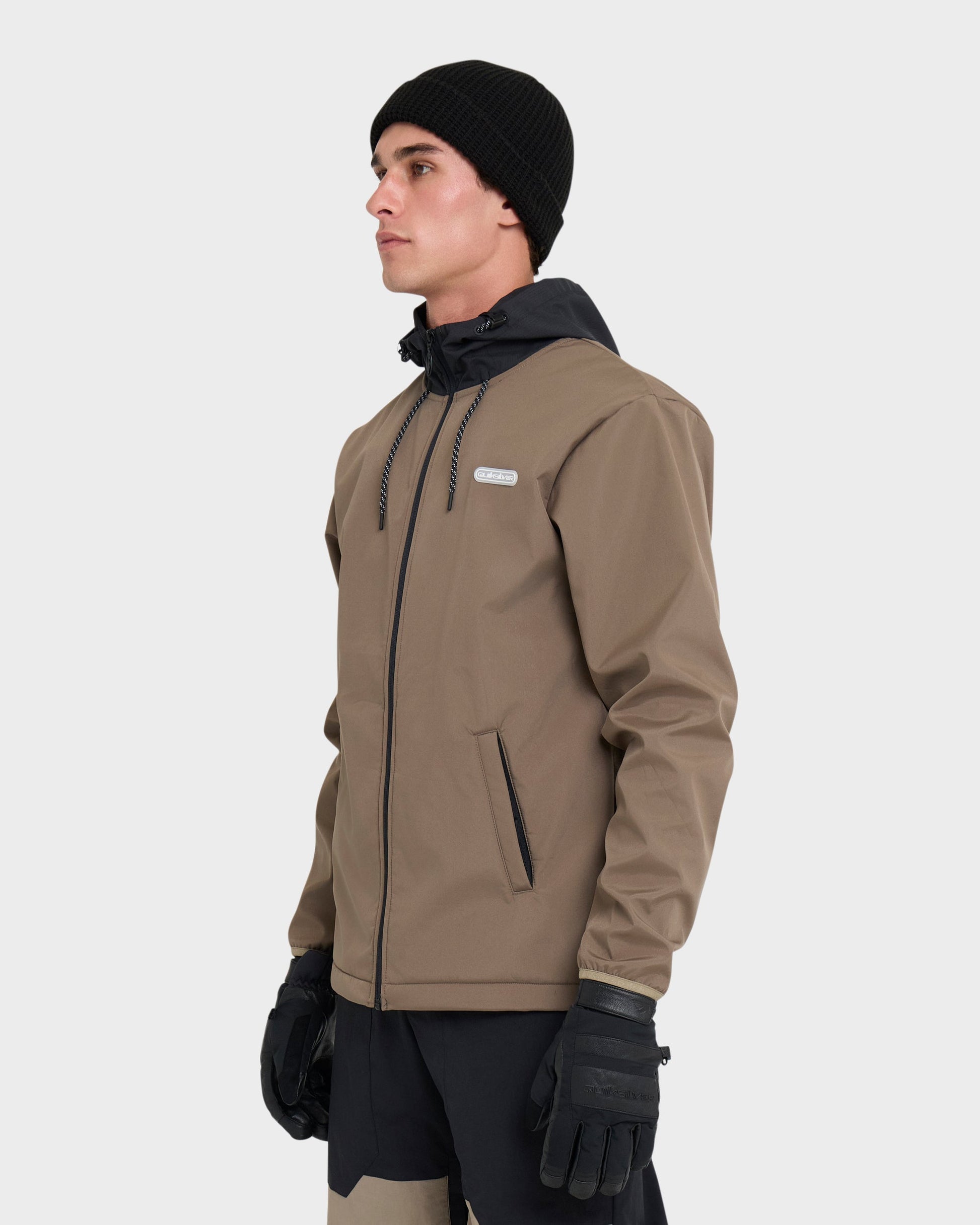 High Altitude Soft Shell Snow Jacket - Fallen Rock - Quick Silver