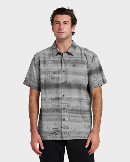 Waterman Go Fish Shirt - Phantom - Quick Silver