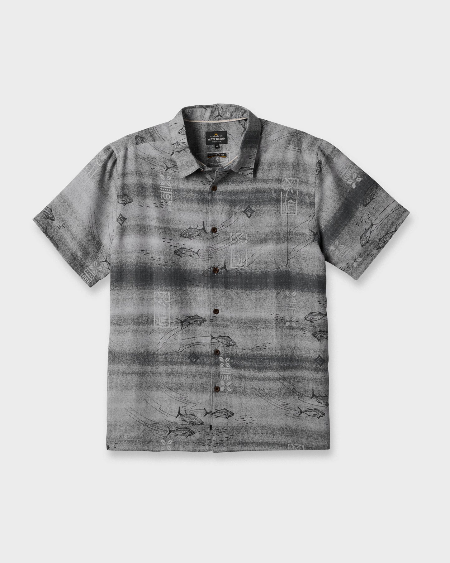 Waterman Go Fish Shirt - Phantom - Quick Silver