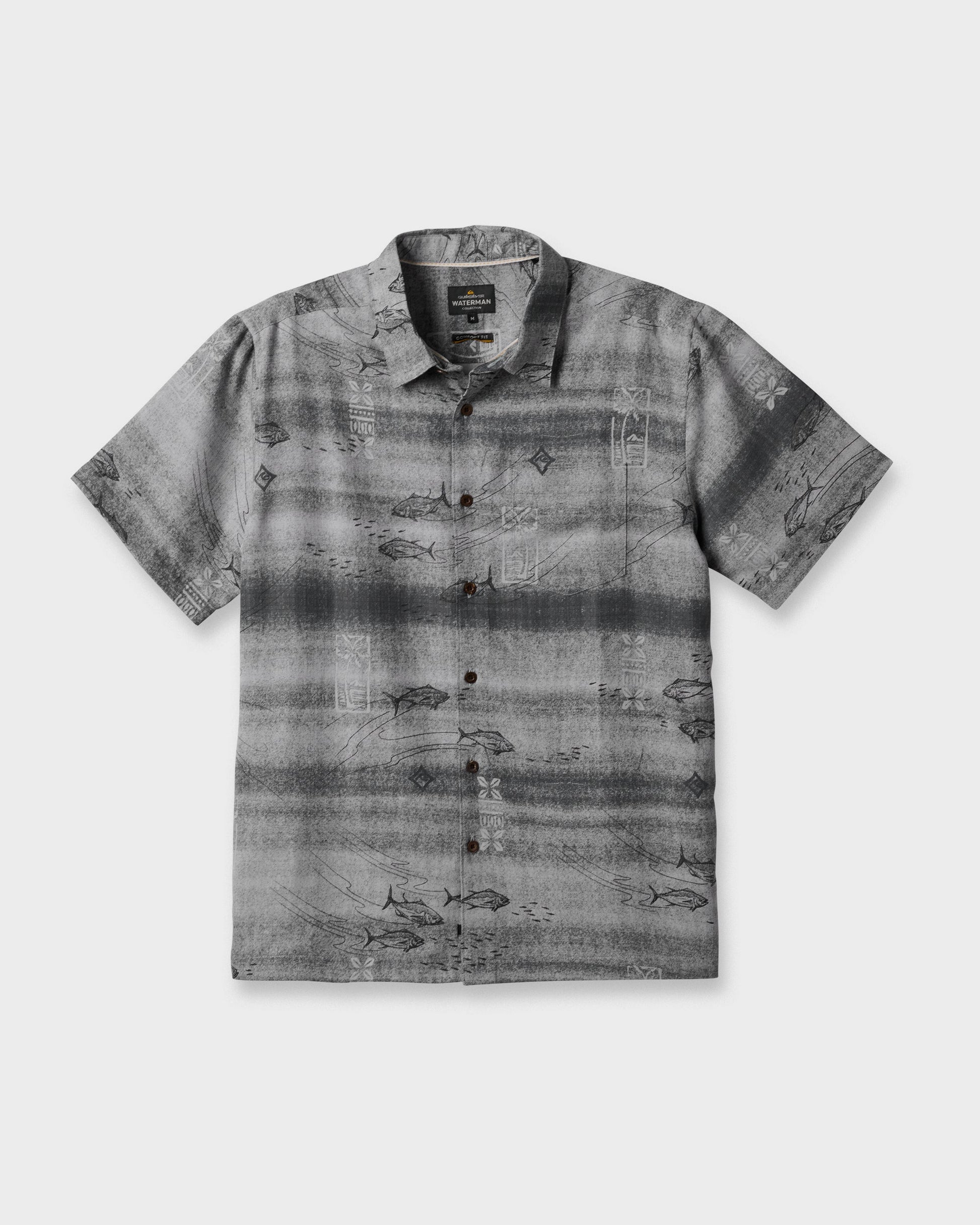Waterman Go Fish Shirt - Phantom - Quick Silver