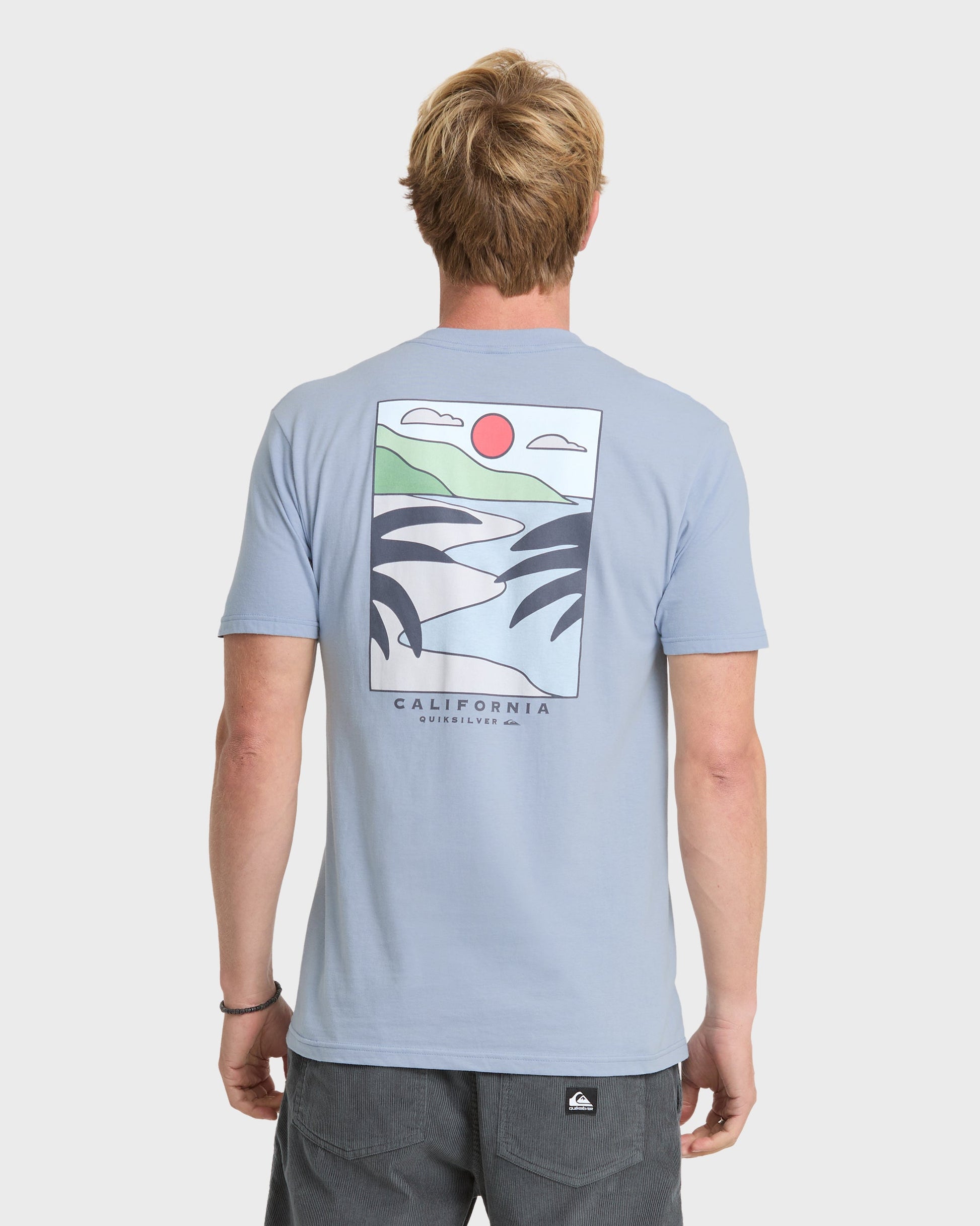 Ca PCH Cruisin T-Shirt - Ashley Blue - Quick Silver