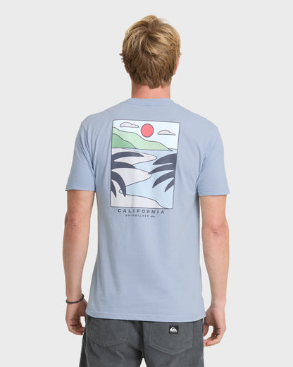 Ca PCH Cruisin T-Shirt - Ashley Blue - Quick Silver