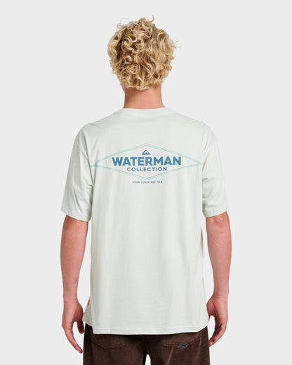 Waterman Diamond Classic T-shirt - Smoke - Quick Silver