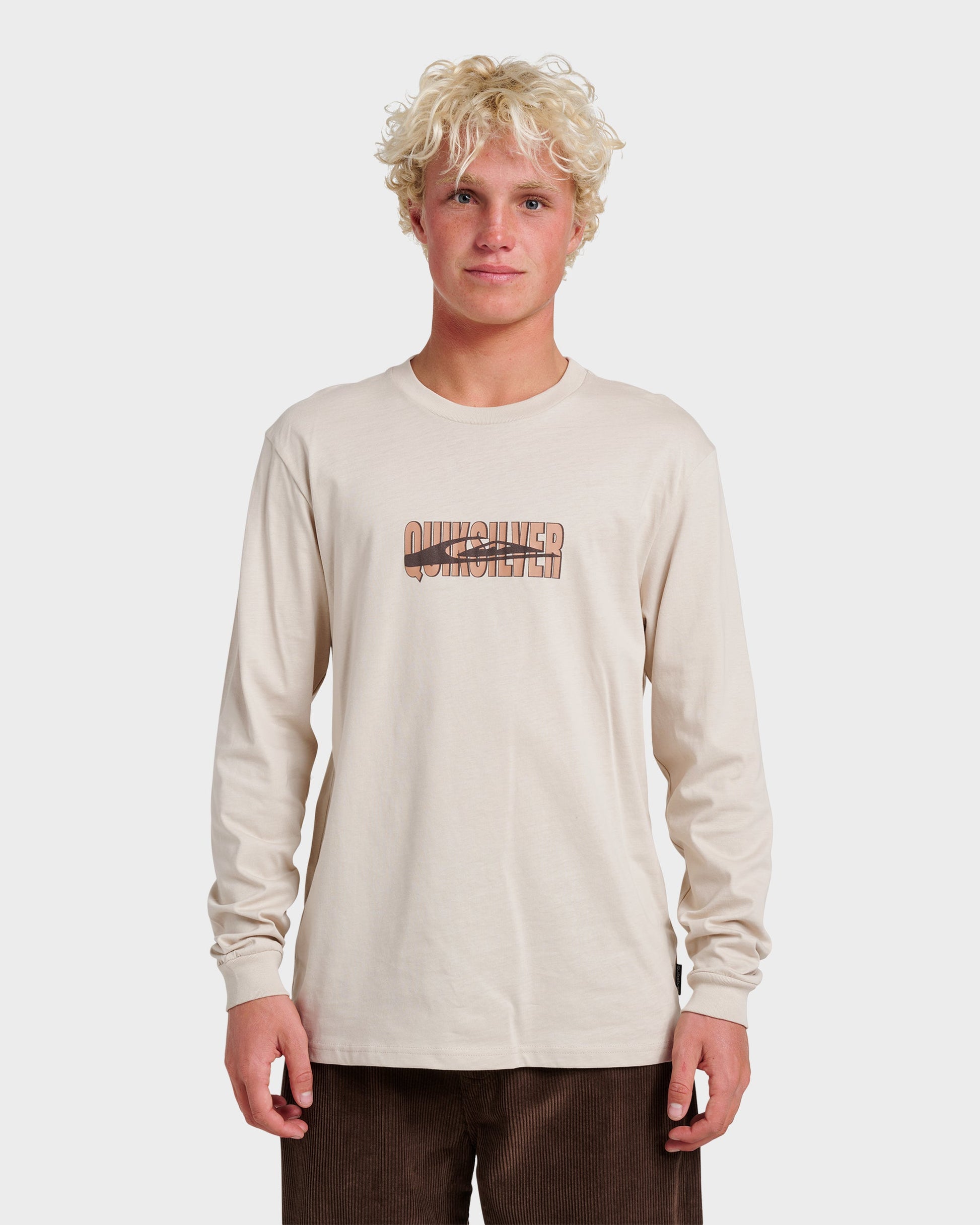 Quik Stack Long Sleeve T-shirt - Moonstruck - Quick Silver