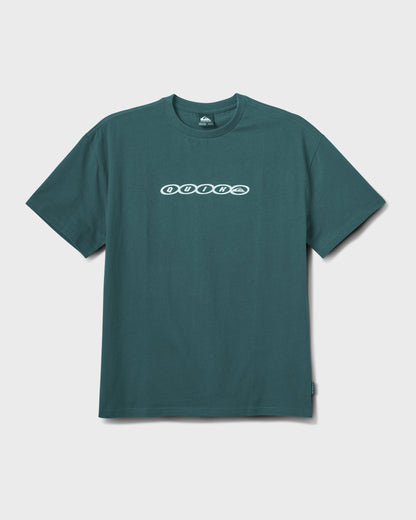 Linked Heavy Weight T-shirt - Mediterranea - Quick Silver