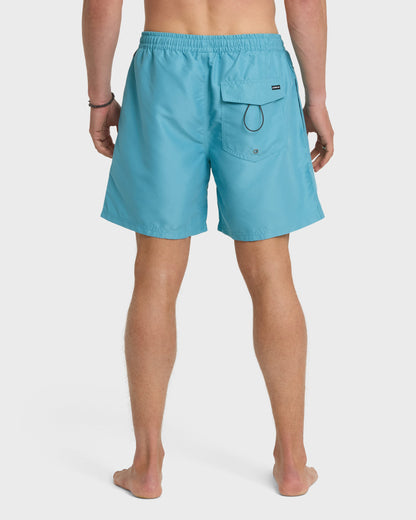 Everyday Solid 17" Swim Trunks - Dusty Turquoise - Quick Silver