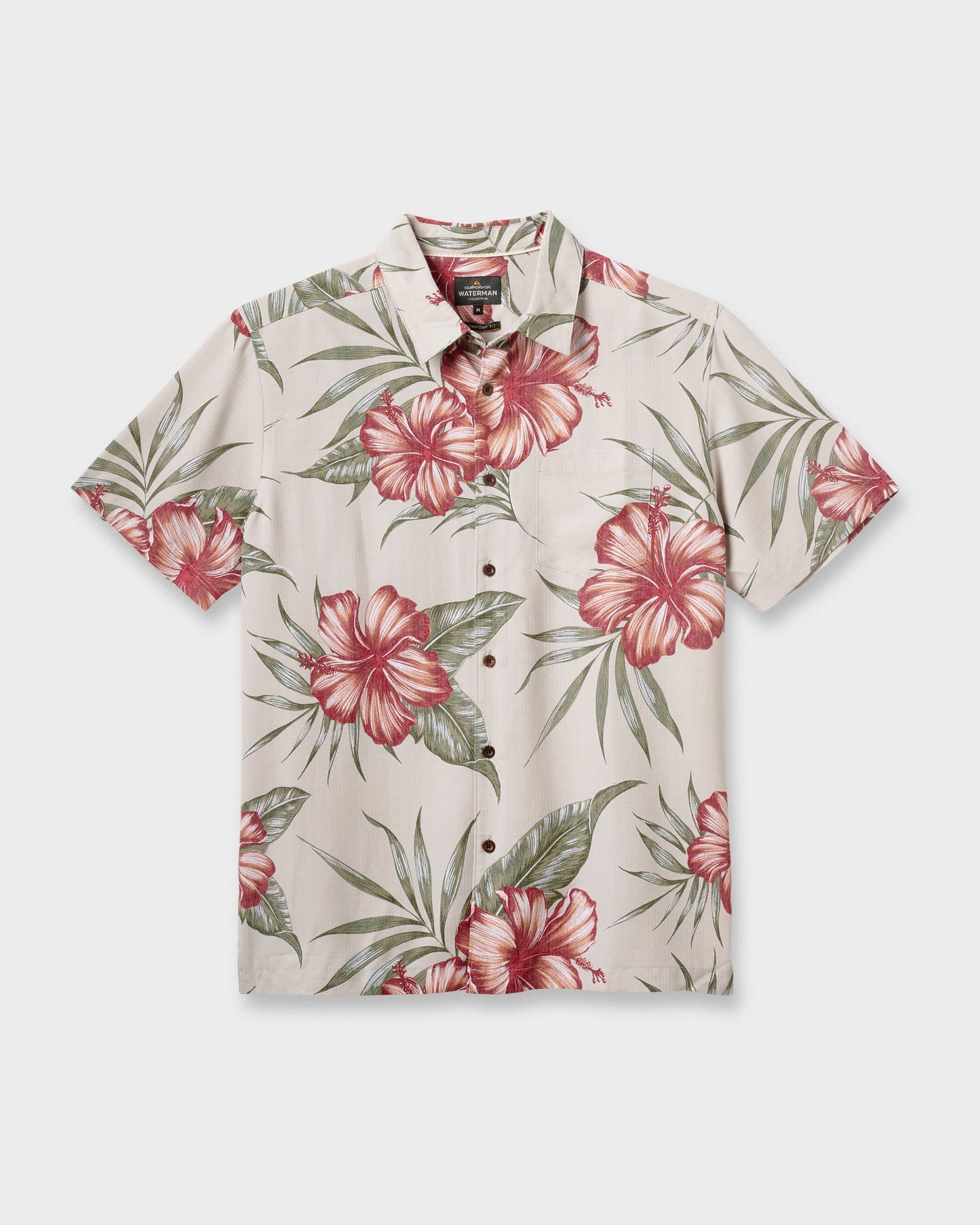 Waterman Tropical Dream Shirt - Moonbeam - Quick Silver